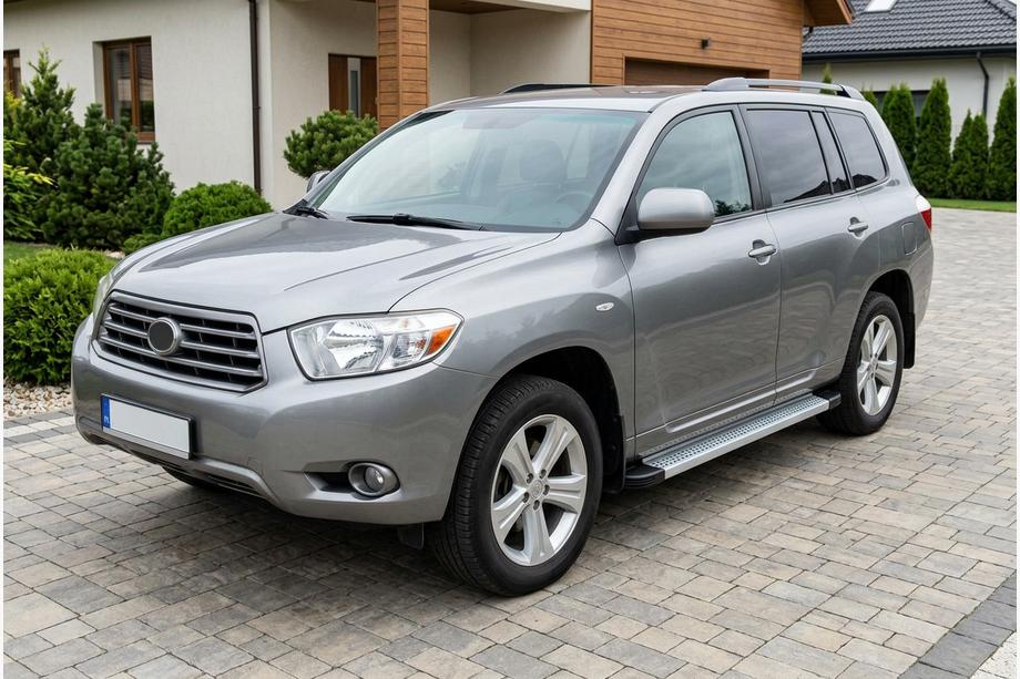 Toyota Highlander 2008-2013 Seitenschweller Maya V2 (2 Stk., Aluminium) Image