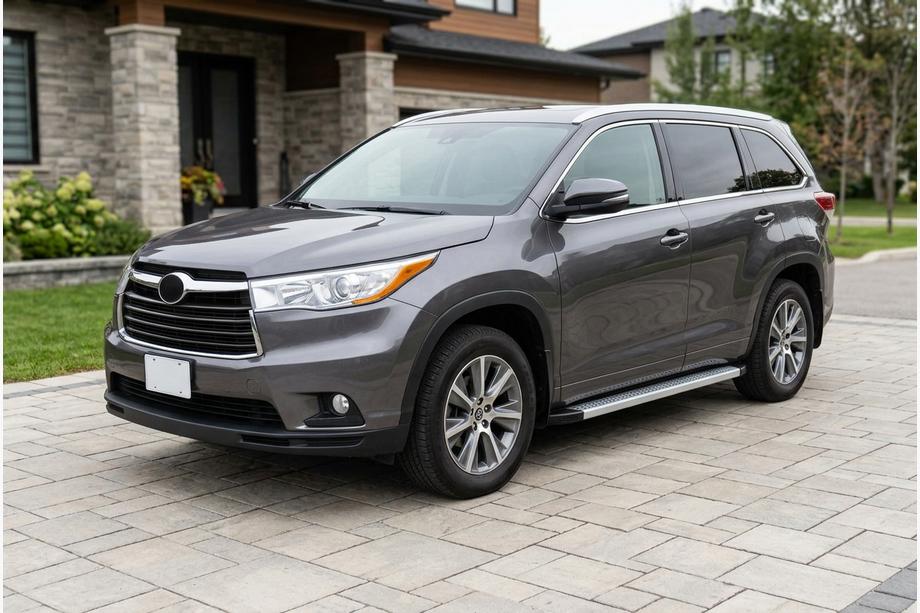 Toyota Highlander 2013-2019 Seitenschweller Maya V2 (2 Stk., Aluminium) Image