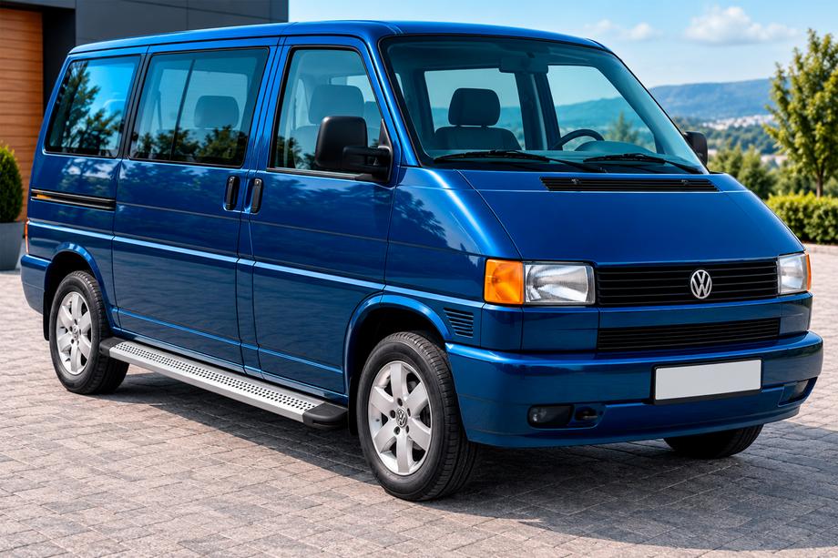 Volkswagen T4 Caravelle/Multivan 1990–2003 Seitenschweller Maya V2 (2 Stk., Aluminium) Langer Radstand Image
