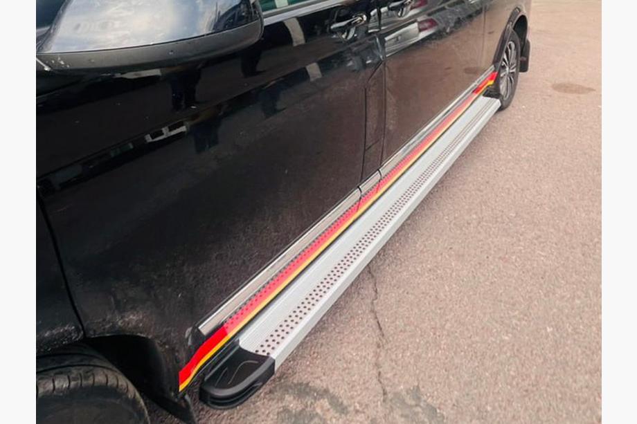 Volkswagen T6 2015-2024 Seitenschweller Maya V2 (2 Stk., Aluminium) Kurzer Radstand Foto 6