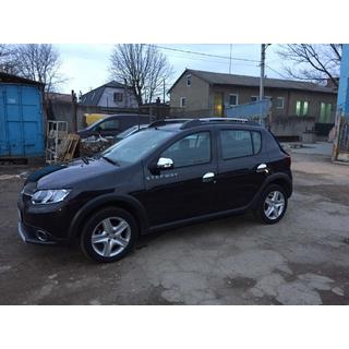 Chrom Türgriffblenden (4 Stk., Edelstahl) Renault Sandero 2013-2022 Foto 3
