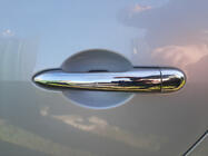 Renault Scenic/Grand 2003-2009 Chrom Türgriffblenden (4 Stk, Edelstahl) Carmos - Türkischer Edelstahl Foto 4