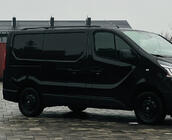 Renault Trafic 2015- Dachreling Schwarz Kurz, Kunststoff-Fuesse Foto 6