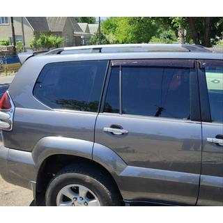 Dachreling Chrom tuerkisch Toyota Land Cruiser Prado 120 2002-2009 Foto 1