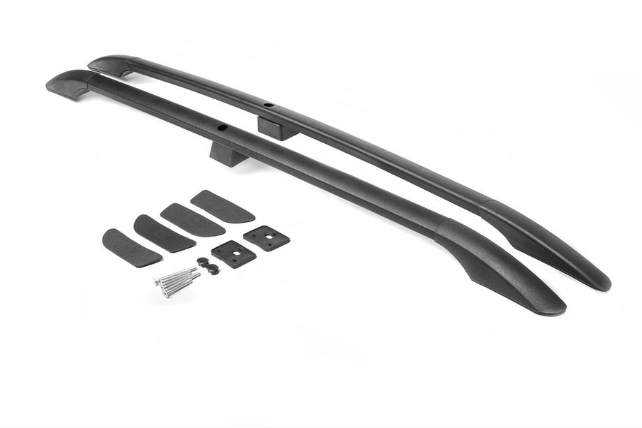 Toyota Land Cruiser Prado 120 2002-2009 Dachreling Schwarz Türkisch Metallfüße Foto 17