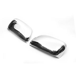 Spiegelabdeckungen 2008-2012 (2 Stk, Edelstahl) Toyota Land Cruiser 200 2007-2021 Foto 4