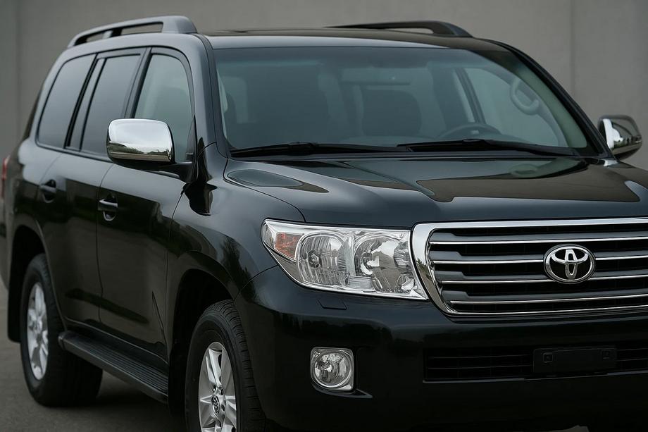 Toyota Land Cruiser 200 2007-2021 Spiegelabdeckungen 2008-2012 (2 Stk, Edelstahl) Image