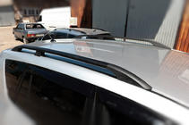 Toyota Rav 4 2006-2013 Dachreling Schwarz Türkisch Kurze Basis, Kunststofffüße Foto 3