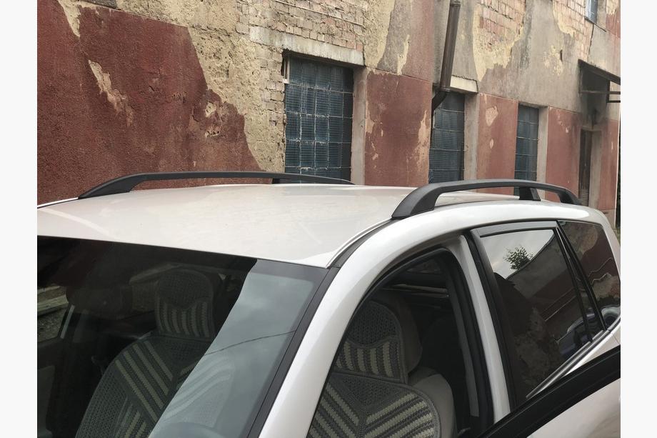 Toyota Rav 4 2006-2013 Dachreling Schwarz Türkisch Lange Basis, Kunststofffüße Foto 7