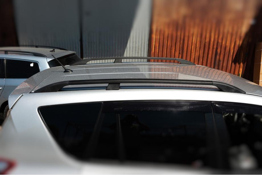 Toyota Rav 4 2006-2013 Dachreling Schwarz Türkisch Lange Basis, Kunststofffüße Foto 6