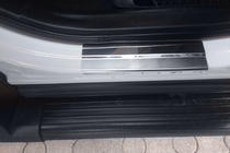 Toyota Rav 4 2013-2018 Einstiegsleisten Abdeckungen Nataniko (4 Stk., Edelstahl) Standard - Lohmann Band, 0.5 mm Foto 4