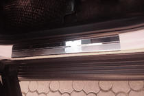 Toyota Rav 4 2013-2018 Einstiegsleisten Abdeckungen Nataniko (4 Stk., Edelstahl) Standard - Lohmann Band, 0.5 mm Foto 6