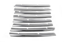 Volkswagen LT 1995-2006 Chrom Kühlergrill Abdeckungen (8 Stk, Edelstahl) Foto 3