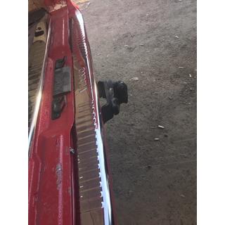 Heckstoßstangenschutz mit Kante (Omsa, Edelstahl) Mercedes Viano 2004-2014 Foto 2