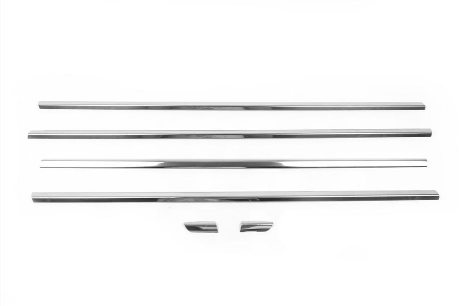 Chevrolet Cruze 2009–2015 Fensterzierleisten Edelstahl Limousine, OmsaLine - Italienischer Edelstahl Foto 7
