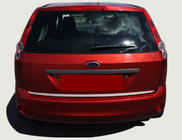 Ford Fiesta 2002-2008 Kofferraumdeckel Leiste Edelstahl Carmos - Türkischer Edelstahl Foto 2