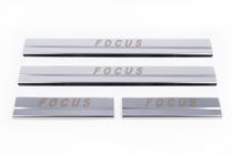 Ford Focus III 2011-2017 Einstiegsleisten Edelstahl Carmos V1 (4 Stk.) Foto 4