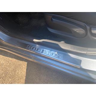 Einstiegsleisten Carmos Solaris V4 (4 Stk, Edelstahl) Hyundai Accent 2011-2017 Foto 3