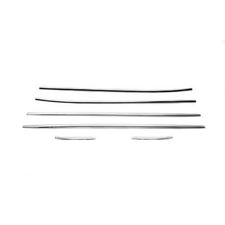 Fensterzierleisten unten Edelstahl (6 Stk.) Hyundai Accent 2011-2017 Foto 2