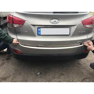 Kofferraumleiste Edelstahl Hyundai IX-35 2010-2015 Foto 3