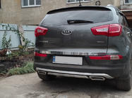 Kia Sportage 2010-2015 Kofferraumleiste Edelstahl Carmos - Türkischer Edelstahl Foto 5