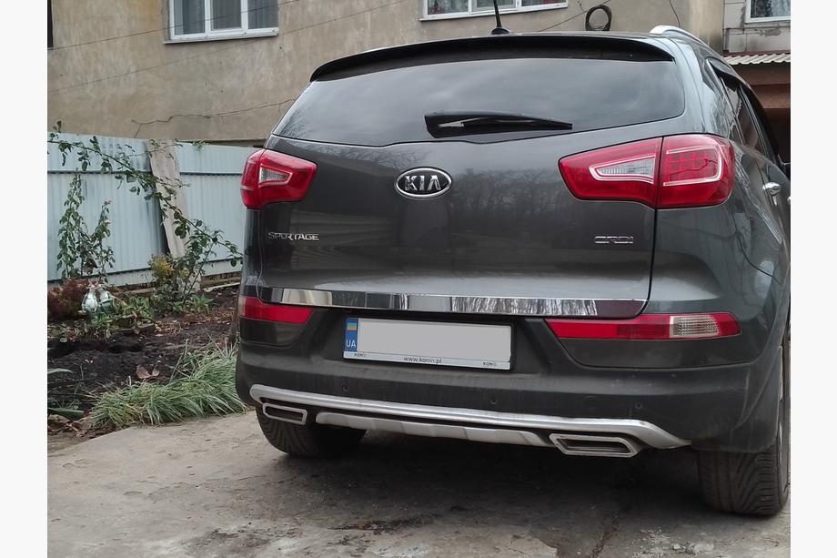 Kia Sportage 2010-2015 Kofferraumleiste Edelstahl OmsaLine - Italienischer Edelstahl Foto 5