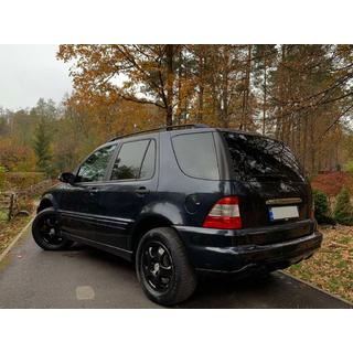 Chromleiste über dem Kennzeichen (Edelstahl) Mercedes ML W163 1997-2005 Foto 3