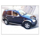 Mercedes ML W163 1997-2005 Fensterzierleisten Edelstahl Aussen (6 Stk) Carmos - Türkischer Edelstahl Foto 4