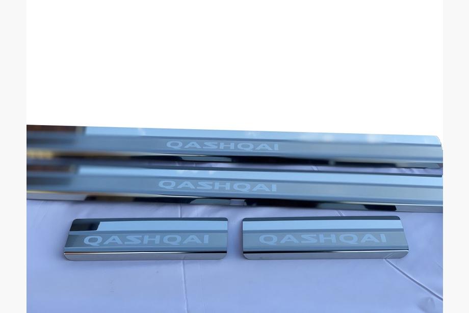 Nissan Qashqai 2010-2014 Einstiegsleisten Abdeckungen Nataniko (4 Stk., Edelstahl) Image