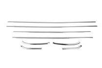 Opel Astra J 2009-2015 Fensterunterkante Chromleisten (Hatchback, 8 Stk, Edelstahl) Carmos - Türkischer Edelstahl Foto 2