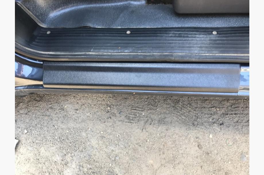 Mercedes Vito W638 1996-2003 ABS Einstiegsleisten Abdeckungen (2 Stk, Kunststoff) Matt Foto 6