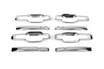 SsangYong Action 2005-2018 Chrom Türgriffblenden mit Umrandung (4 Stk, Kunststoff) Foto 2