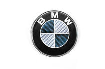 BMW Emblem Carbon, Türkei (74mm) Foto 1