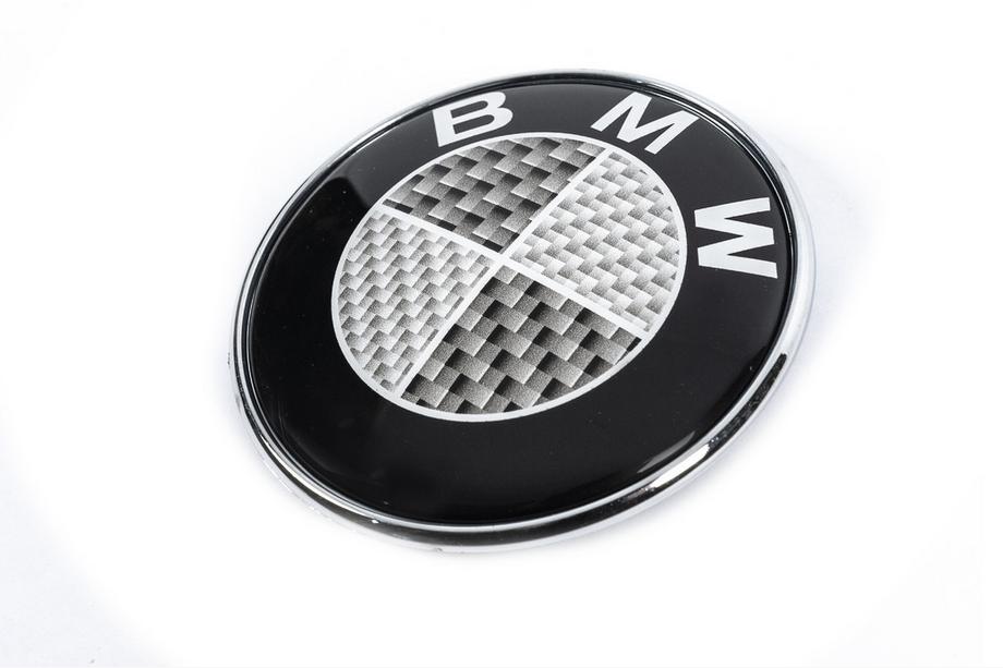 BMW 5 Series E34 1988-1995 Emblem Carbon, Türkei (82mm) Image
