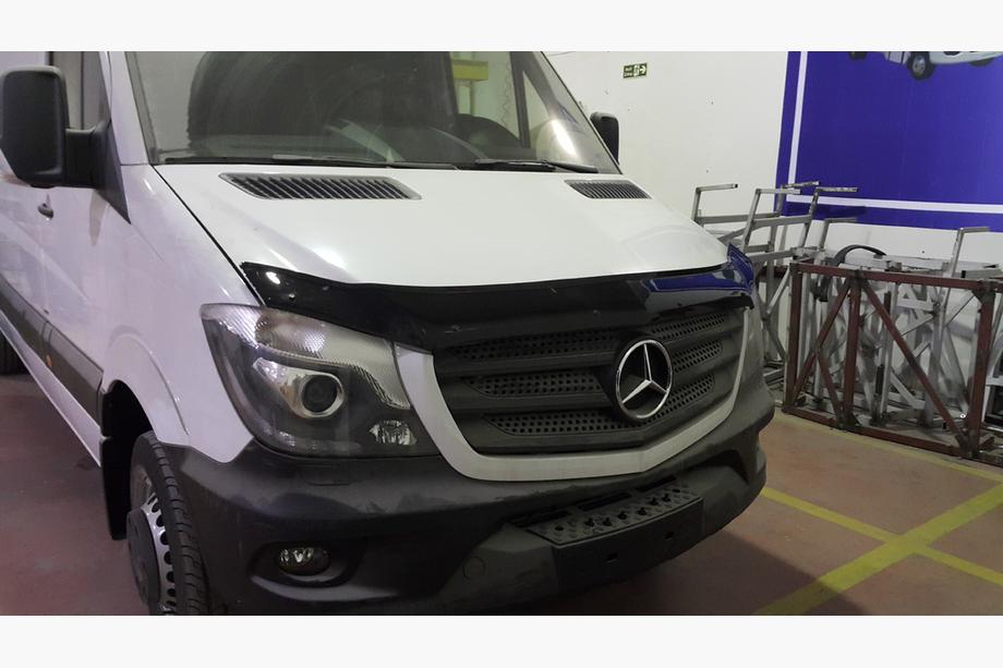 Mercedes Sprinter W906 2006–2018 Motorhaubenschutz 2013+ (V1, EuroCap) Foto 10