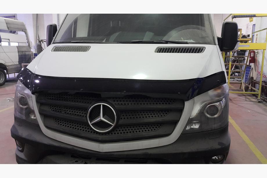 Mercedes Sprinter W906 2006–2018 Motorhaubenschutz 2013+ (V1, EuroCap) Foto 7