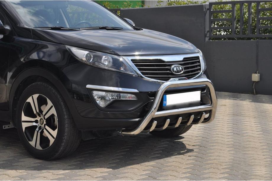 Kia Sportage 2010-2015 Frontbügel WT003 (Edelstahl) Foto 2