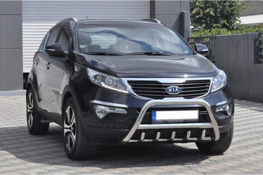 Kia Sportage 2010-2015 Frontbügel WT003 (Edelstahl) Foto 1