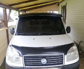 Fiat Doblo I 2005-2010 Frontscheibenblende (schwarz glanz, 5mm) Foto 3