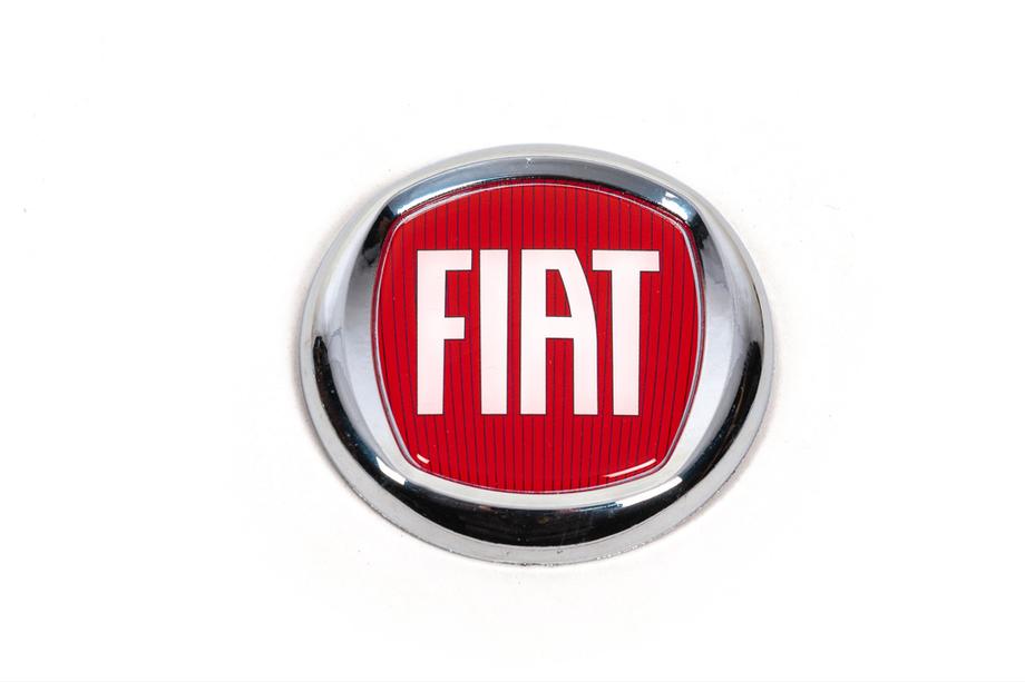 Fiat Emblem (rot V1, selbstklebend) 120 mm Image