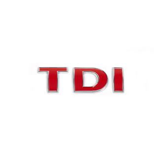 Schriftzug TDI (gerade Schrift) Foto 2