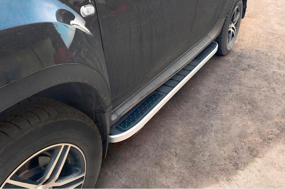Renault Duster 2008–2017 Seitenschweller Tayga V2 (2 Stk., Aluminium) Image