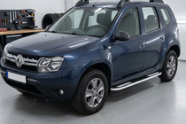 Dacia Duster 2008-2018 Seitenschweller Tayga Grey V2 (2 Stk., Aluminium) Foto 2