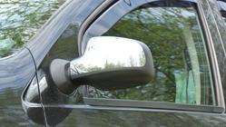 Renault Duster 2008–2017 Chrom Spiegelabdeckungen OBERTEILE Variante 2 (2Stk) Foto 2