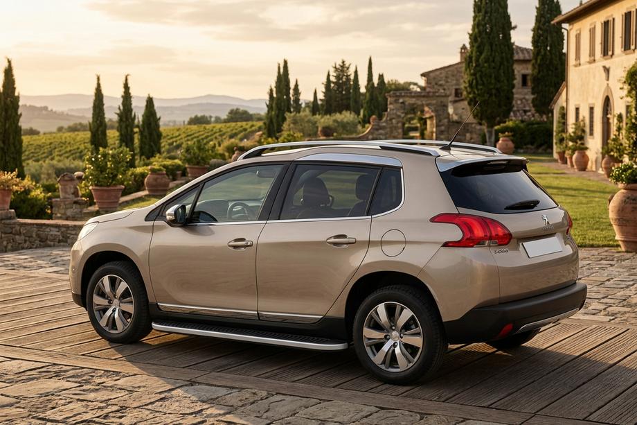 Peugeot 3008 2008-2016 Seitenschweller Tayga Grey (2 Stk., Aluminium) 2008-2014 Image