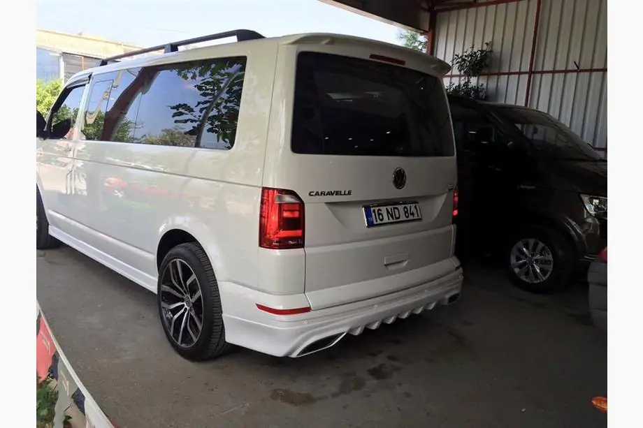 Volkswagen T6 2015-2024 Heckspoiler Meliset (grundiert zum Lackieren) Foto 1