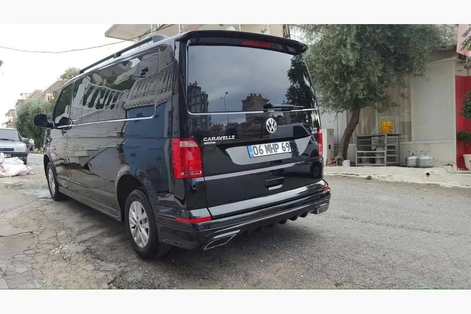 Volkswagen T6 2015-2024 Heckspoiler Meliset (grundiert zum Lackieren) Foto 4