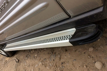 Jeep Grand Cherokee WK 2004-2010 Seitenschweller Maya V2 (2 Stk., Aluminium) Foto 5