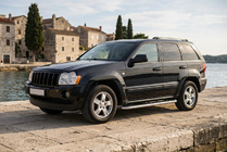 Jeep Grand Cherokee WK 2004-2010 Trittbretter Maydos V1 (2 Stk., Aluminium & Edelstahl) Foto 1