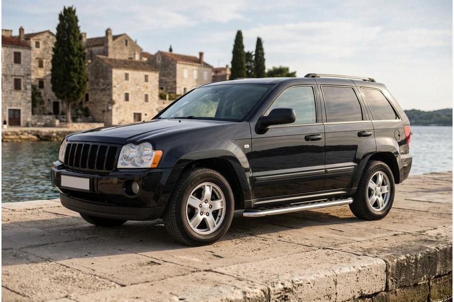Jeep Grand Cherokee WK 2004-2010 Trittbretter Maydos V1 (2 Stk., Aluminium & Edelstahl) Image